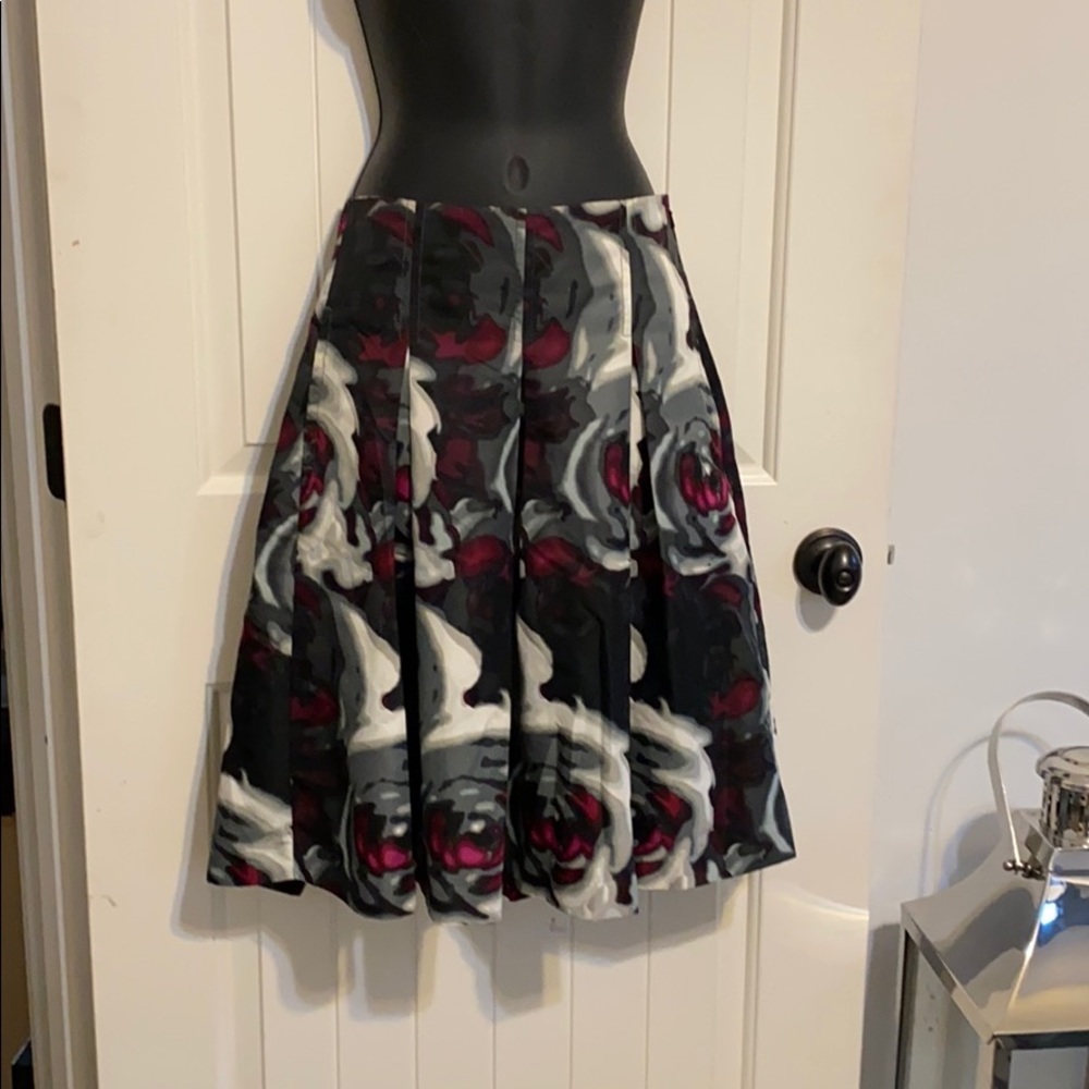 Express floral skirt